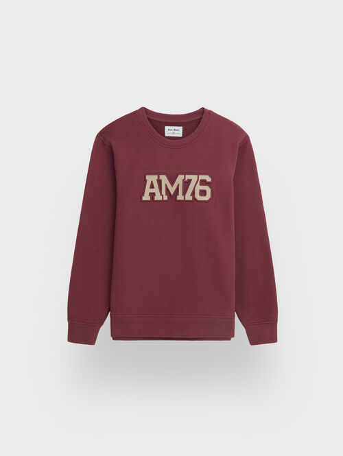 SUDADERA OFFICIAL KIDS BURDEOS