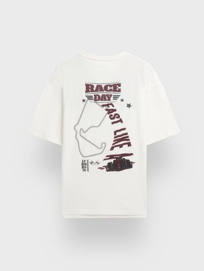 CAMISETA FAST BLANCO