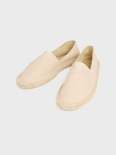 ESPADRILLES DIAGONAL BEIGE