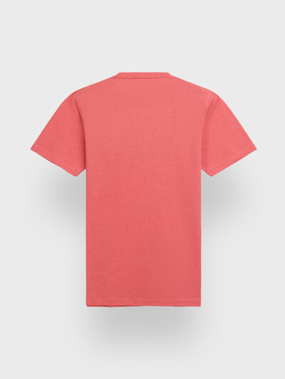 CAMISETA MELANGE CORAL