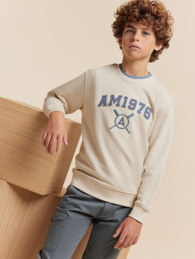 SUDADERA PATCH KIDS CRUDO