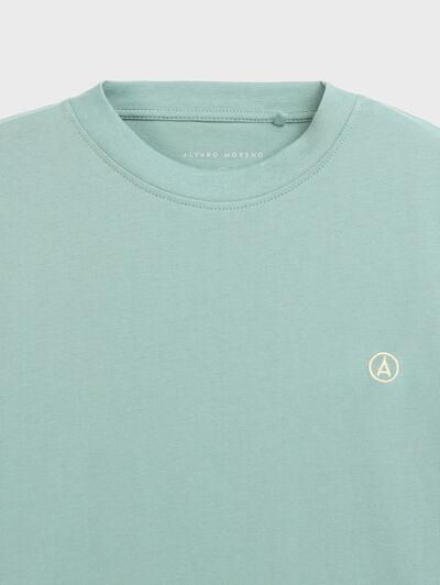 CAMISETA OVERSIZE AZUL