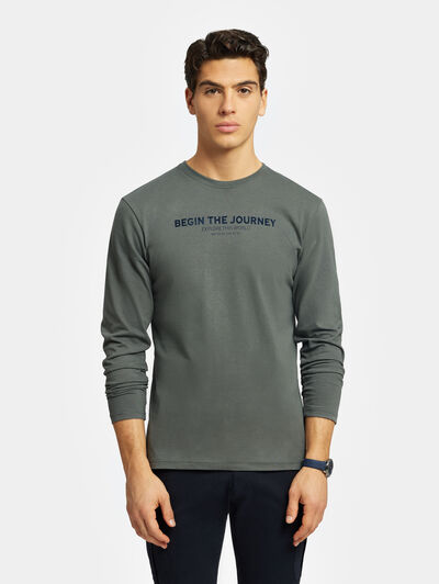 CAMISETA BEGIN M/L VERDE