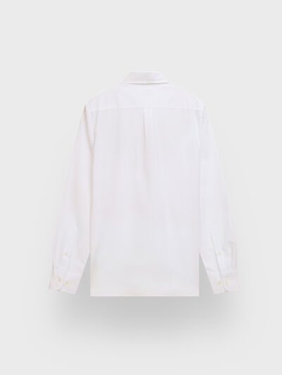 CAMISA OXFORD DYE TIE COLLAR BLANCO