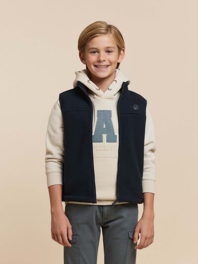 CHALECO SIERRA KIDS AZUL MARINO