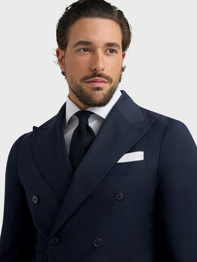 AMERICANA TWILL CRUZADO AZUL MARINO