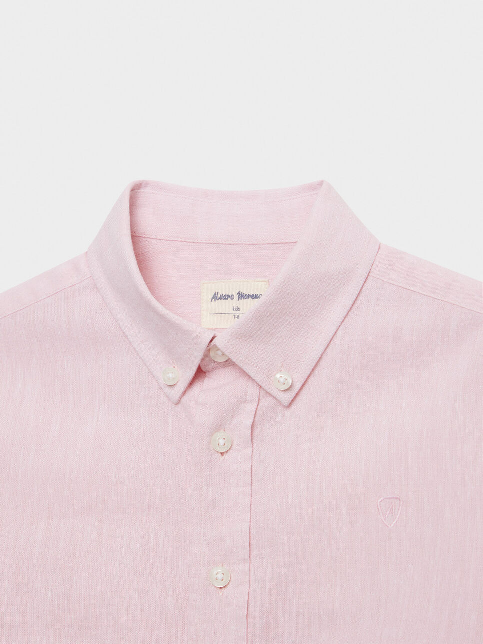 CAMISA LINO C. BOTON KIDS