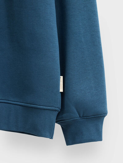 SUDADERA BELIEVE AZUL