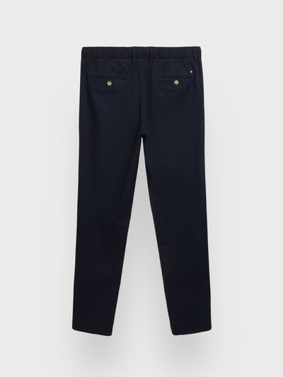 PANTALON LINO AZUL MARINO