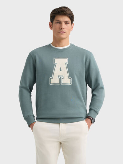 SUDADERA COLLEGE VERDE