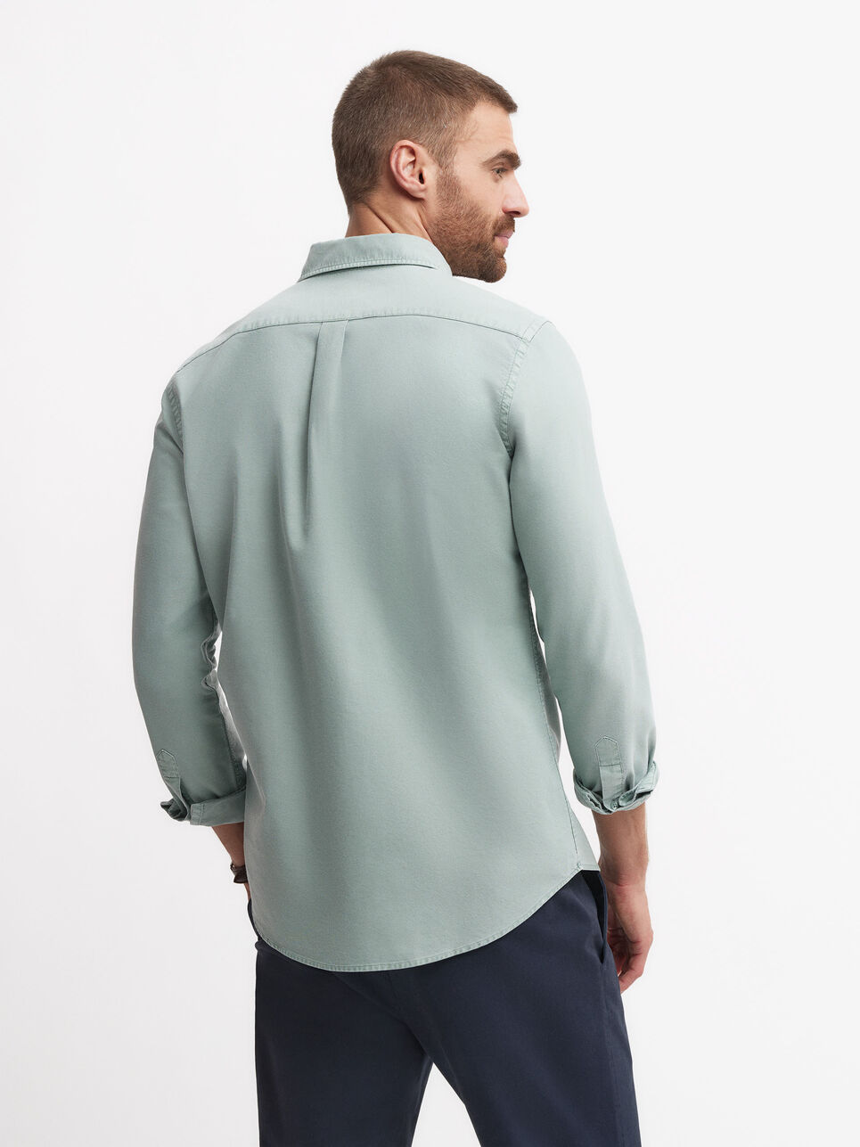 CAMISA OXFORD POCKET DYE