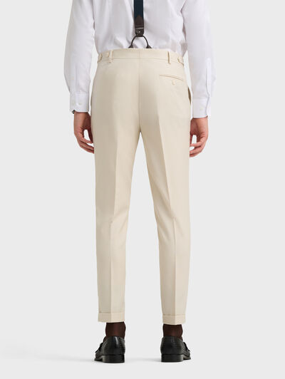PANTALON CAPO ESTRUCTURA BEIGE