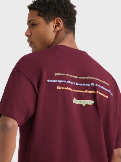 CAMISETA VISION BURDEOS