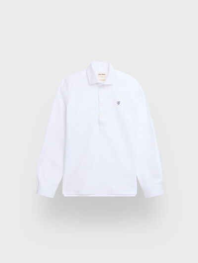 POLERA OXFORD KIDS BLANCO