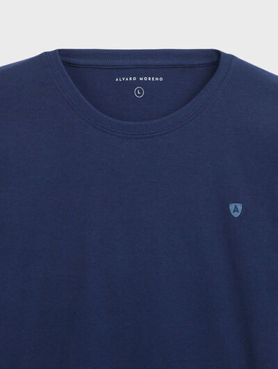 CAMISETA TRENDY AZUL MARINO