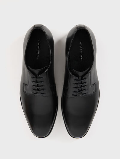 BLUCHER PIEL NEGRO