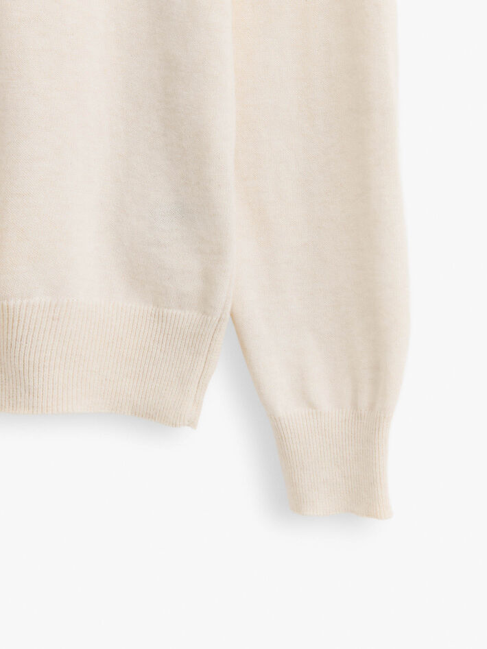 JERSEY ROUND NECK CRUDO