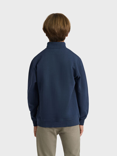 SUDADERA SIMPLY KIDS AZUL MARINO