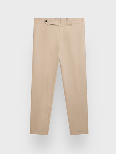 PANTALON NAPOLI COTTON BEIGE