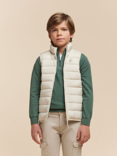 CHALECO VITO KIDS BEIGE