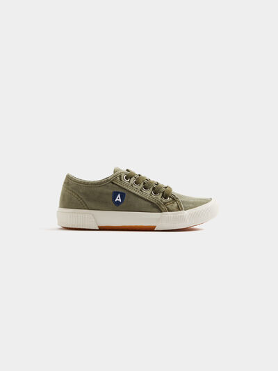 ZAPATILLAS CANVAS KIDS VERDE
