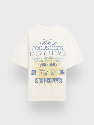 CAMISETA ENERGY BLANCO