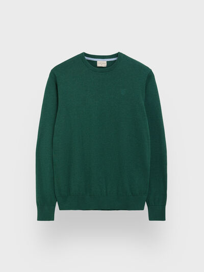 JERSEY ROUND NECK TRENDY VERDE