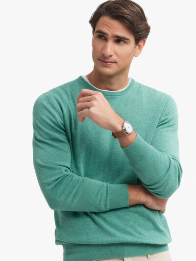 JERSEY ROUND NECK TRENDY VERDE