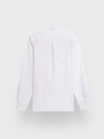 POLERA LINO MAO BLANCO