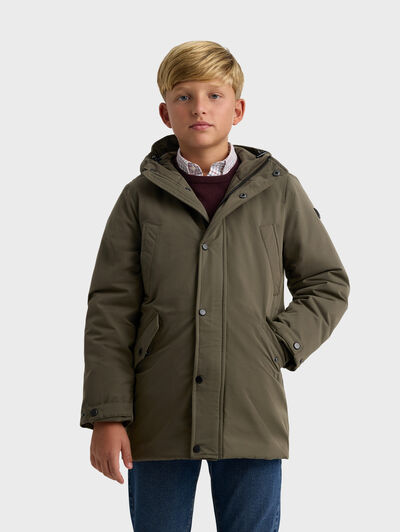 PARKA SHAW KIDS VERDE