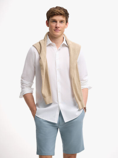 CAMISA LINO ALEX BLANCO