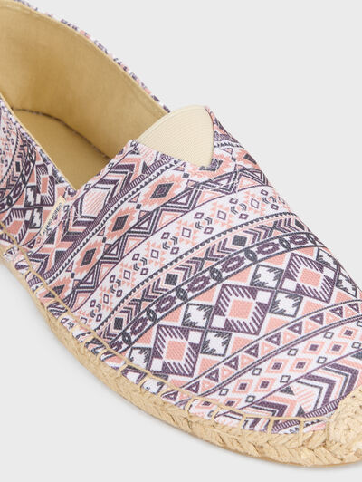 ESPADRILLES ETHNICAL CORAL