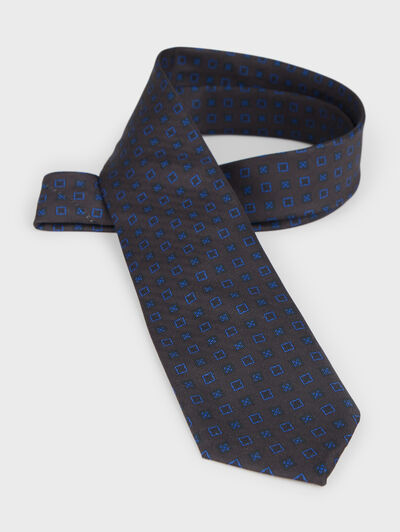 CORBATA PRINTED MARR&Oacute;N