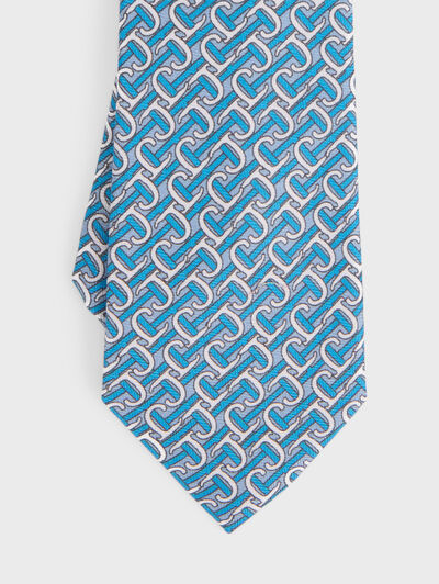 CORBATA PRINTED AZUL