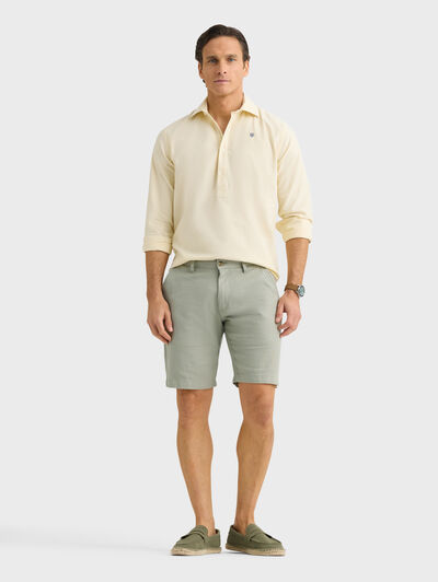 BERMUDA TINTADA VERDE