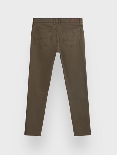 PANTALON MICRO 5PKT VERDE