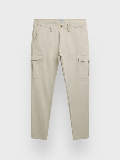 PANTALON CARGO ELVIS BEIGE
