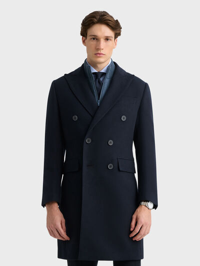 ABRIGO HICKEY AZUL MARINO