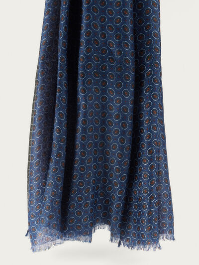 FOULARD PRINT AZUL