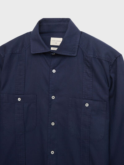 CUBANA OXFORD AZUL MARINO