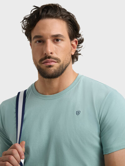 CAMISETA BASICA VERDE AGUA