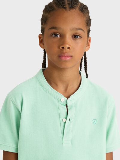 POLO SCOOBY KIDS VERDE AGUA