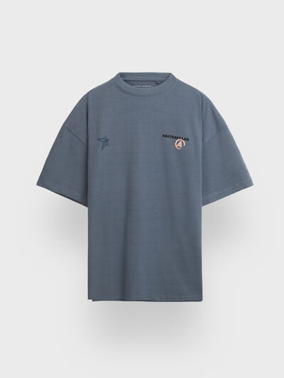 CAMISETA ABSTRACT AZUL MARINO
