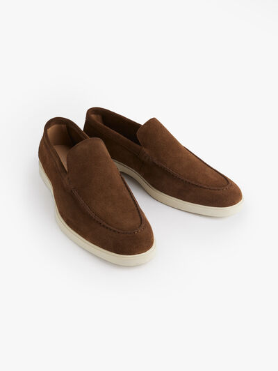 MOCASIN SERRAJE MARRÓN