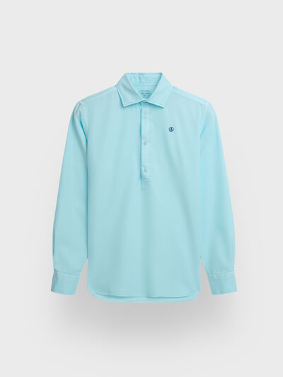 POLERA PANAMA DYE TURQUESA