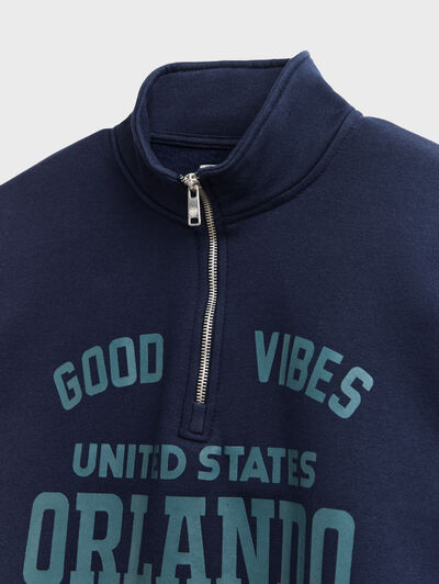 SUDADERA ORLANDO AZUL MARINO