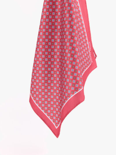 PAÑUELO PRINTED CORAL