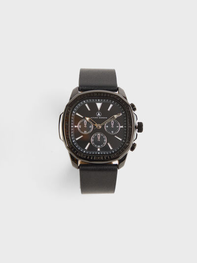 RELOJ SQUARE NEGRO