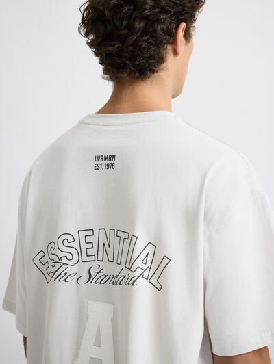 CAMISETA STANDARD GRIS