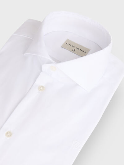 CAMISA POPELIN COMFORT BLANCO
